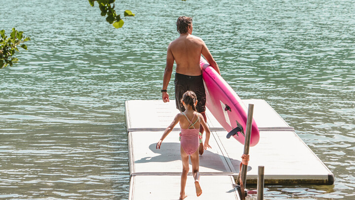 Familien im Centro Magliaso