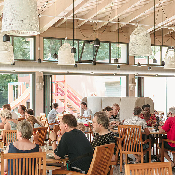 Erwachsenengruppen Speisesaal